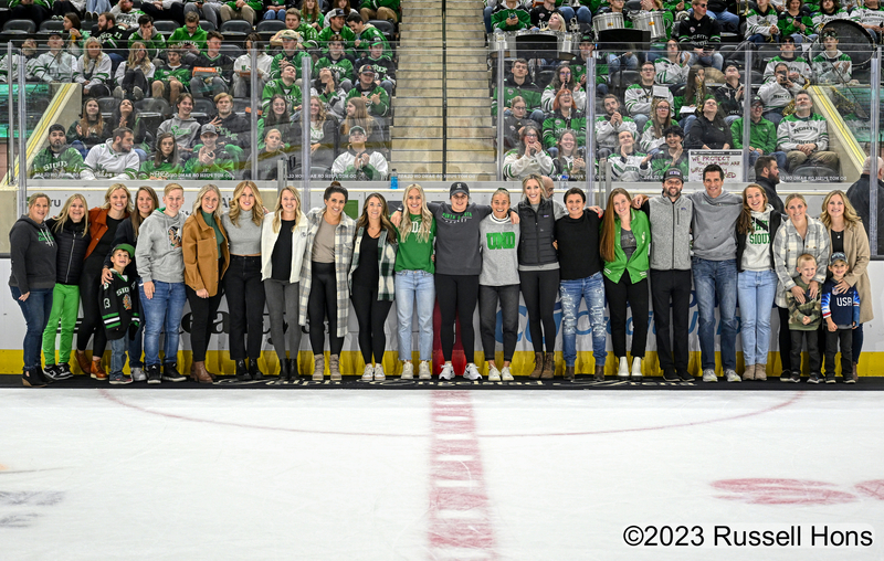 NCAA Men’s Hockey 2023 Army vs North Dakota Fighting Hawks OCT 13